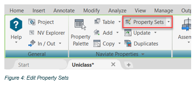 Edit Property Sets