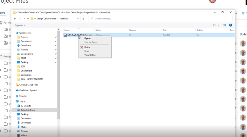 Autodesk Construction Cloud Desktop Connector